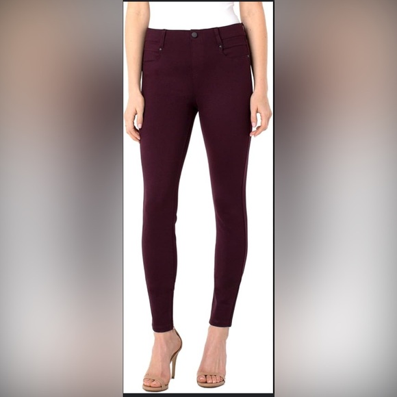 Liverpool Gia Glider/Revolutionary Skinny Ankle Stretch Ponte Pants Size 12/31 - Picture 1 of 8